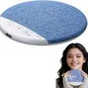 2026 New Bluetooth Sleep Pillow Speaker, Wireless White Noise Pillow Speaker with Timer, Ultra-Thin Stereo Bass Private Sleep Speaker for Adults Kids (Blue)