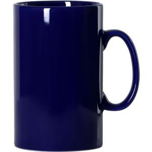 Smilatte 28 OZ Extra Large Ceramic Coffee Mug, M018 Classic Porcelain Boss Super Big Tea Cup with Handle for Office and Home, Blue