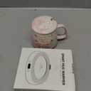 Coffee Mug Warmer & You are Awesome Mug Set, Electric Cup Warmer for Desk, Beverage Warmer with 4 Temperature Setting, 8-Hours Auto Shut Off