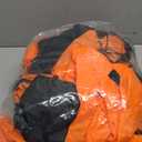 68.9 inch Halloween Inflatable Ghost Outdoor Decorations, Blow Up Yard Cute Skeleton Ghost Pumpkin Yard Decorations with LED Lights for Garden Lawn Outside