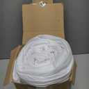 Bedsure Twin XL Mattress Pad - Soft Mattress Topper for College Dorm Room Essentials, Extra Long Twin Quilted Fitted Bed Cover Protector with 8-21 Inches Deep Pocket, Washable, White, 39x80 Inches