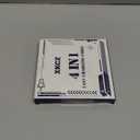 4 in 1 USB C Cable with Wattage Display, 240W Flat Nylon Braided Multi Charge Cable with Data Sync, USB C Charging Cord Combo Type C/USB A/L Port for iPhone/iPad/Samsung/Laptop, 5FT