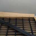 FOREHOGAR Metal Garden Fence 40in (H) x 23.3ft (L), 10 Panels + 11 Stakes Dog Fences Border Fence Animal Barrier, No Dig Garden Fencing for Yard Flower Bed Lawn Patio Outdoor, PIN402810 Black