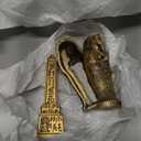 Egyptian Figure Dcor Decoration Ancient Pyramid Sculpture Pharaoh Obelisk Egypt Statue Decorative Decor Figurine Building Ornament Set of 4