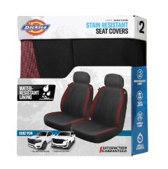 Dickies Water Resistance Truck Seat Covers Black 