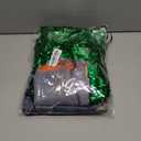 Dinosaur Birthday Party Decorations Supplies - Dino Park Door Porch Banner Backdrop and Green Foil Fringe Curtains for Jungle Safari Theme Boys Kids Favors Photoshoot Props