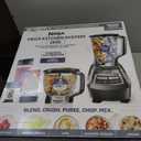 Ninja Mega Kitchen System, 1500W, 72oz Pitcher, 8-Cup, Black, BL770
1500W all-in-one blends smoothies, processes salsa & dough. 72-oz pitcher, 8-cup processor bowl, (2) 16-oz cups.