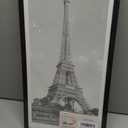 upsimples 11x22 newspaper frame, Display Pictures 10x20 with Mat or 11x22 Without, Wall Hanging Photo Frame, Black, 1 Pack
