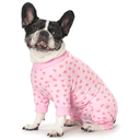 Surgery Recovery Suit for Medium Dogs, Long Sleeve Dog Onesie for Surgery Female Dogs Pajamas Abdominal Wound Bandages Surgical Suit Recovery Suit for Shedding Skin Disease, Size M