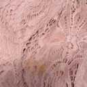 BeryLove Women Long Sleeve Formal Party Dress Lace Wedding Guest Maxi Dresses Elegant Cocktail Evening Gowns 2XL