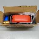 Automatic Livestock Water Trough Float Valve with Copper Connector & Ptfe Tape, Water Level Auto Control Stock Tank Float Valves for Cattle, Horse, Sheep Stock, Farm Animal, Pool, Pond (1 Pack)