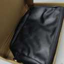 VOROLO Crossbody Bag Small Leather Triple Zip Crossbody Purse Shoulder Bag with Ajustable Strap for Women Matte Black