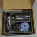 Molimoli - Premium Olive Oil Dispenser Bottles for Kitchen with Pourer - Oil and Vinegar Dispenser Set, Glass Dispenser for Kitchen, Dispenser Bottle of 350ml - Set of 2 (Gold)