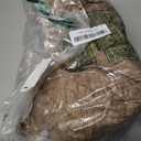 LIBERECOO Oval Tablecloth Vinyl Fitted Elastic Edge with Flannel Backing - Fits 48 x 68 Inch Oval Table - Walnut Wood Pattern - Waterproof Wipeable Table Cover