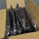 GUANJUNE Clothes Pants Hangers, Space-Saving Skirt Holders with 360 ° Swivel Hooks, Adjustable Clips, Trouser Hangers, Clothes Coat Garment Jeans Hangers (30 Pack, Black)