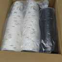 Ginkgo 100 Pack Disposable Paper Coffee Cups with Lids 16 oz, To Go Hot Cups for Hot CoCoa, Chocolate and Drinks