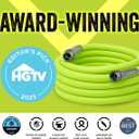 Flexzilla Garden Hose 5/8 in. x 50 ft., Lightweight All-Weather Water Hose, Durable and Flexible, Leak-Free Connections