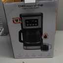 Chefman 12-Cup Programmable Coffee Maker, Electric Brewer, Auto Shut Off, Digital Display w/Auto-Brew Function, Anti-Drip Pot, Reusable Filter for Fresh Grounds, Square Stainless Steel, Glass Carafe