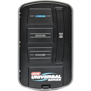 Genie GUWWC-R Universal Garage Door Opener Wireless Wall Console, Compatible with LiftMaster, Chamberlain, Genie, Overhead Door, For Use up to 3 Garage Doors,Black