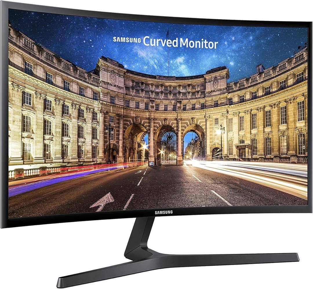 Samsung IT LC27F398FWNXZA Samsung C27F398 27-Inch Curved Monitor (Super Slim Design)