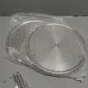 Juvale 2-Tier Lazy Susan Spice Rack Organizer for Cabinet - 10.5 In, Stainless Steel - Kitchen Countertop Organizer & Spice Carousel for Pantry Organization