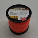 A ANLEOLIFE 3-Pound Commercial Square .155-Inch-by-280-ft String Trimmer Line in Spool,with Built-in Line Cutter, Orange