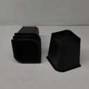Bed Risers 8 inch, Oversized Furniture Risers, Support Up to 6000 Lbs, Lift 8 inch for Couch, Sofa, Table,Chair (Black 4 Pack, 8 inch)