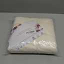 10x10ft Wrinkle Free Ivory Backdrop Curtain for Parties Soft Fabric Drapes Wedding Ivory Curtain Backdrop for Birthday Party Decorations Background for Photography 5x10ft,2 Panels