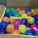 Ball Pit Balls for Toddlers: 50 100 200 Colorful Non-Toxic Balls with BPA-Free, Phthalate-Free, Crush-Resistant Polyethylene Plastic, 2.2 Inches, Perfect Toy for Boys and Girls Play