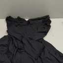 YMDUCH Women's Sexy Long Sleeve Sweetheart Neck A-line Ruffle Hem Party Club Mini Dress XL