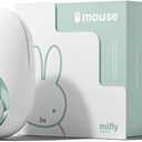 Miffy Wireless Bluetooth Optical Mouse Dual Mode (BT 5.0 and 2.4GHz USB) DPI Silent for macOS, ChromeOS, PC, Mac, Laptop, Tablets -Blue