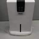 Dehumidifier, Dehumidifier for Home, 120 OZ Water Tank, 1000 sq.ft Dehumidifiers for Bathroom, Bedroom, Basement with Auto Shut Off, Humidity Monitoring, 7 Colors LED Light, White