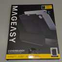 MAGEASY CoverBuddy iPad Case that Fits Magic Keyboard for iPad Pro 13" (M5 2025 / M4 2024, 8th 7th Gen) Magic Keyboard Compatible iPad Case with Heat Dissipation & Pencil Holder (Leather Black 5.05)