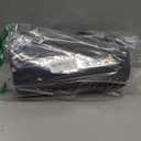 QUTOOL Lumbar Roll, Lumbar Support Pillow for Office Chair with Non-Slip Wider Strap, Back Pain Relief & Posture Improvement, Washable Cover, Office Desk & Car Accessories, Black, Firm