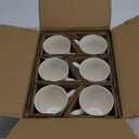 GBHOME 12oz Coffee Mugs Set fo 6, Ceramic Coffee Mugs with Decaled Flowers for Man Woman Mom Dad, Light Weight Coffee Mugs Set for Latte/ Cappuccino/ Cocoa/ Milk, Dishwasher & Microwave Safe