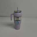 Reduce Reusable 50 oz Cold1 Water Tumbler  Ergonomic Handle  Double-Wall Insulation  Sturdy Desktop/Tabletop Mug with Lid and Straw -BPA-Free Stainless Steel for Gym, Home, Office Gentle Lavender