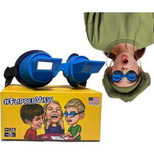 Flipped View Upside Down Goggles Hilarious Kids & Family Game Great for Parties, Birthdays Ages 8+