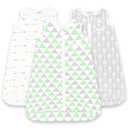 Baby Sleeping Bag Sack  Infant Sleeping Bags 18-24 Months  3 Pack - Cotton Wearable Blanket Baby Sleep Bag  Unisex Zip Up Baby Bag for Babies