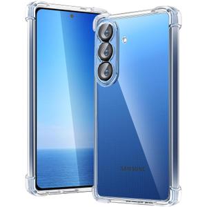 Clear Silicone Case for Samsung Galaxy A37, [Never Yellow Technology] [10FT Mil-Grade Protection] Transparent Slim Cover SamsungA37 GalaxyA37 Phone Case (Clear, Galaxy A37)
