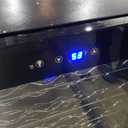 EUHOMY 45 Bottle Wine Cooler Refrigerator, Small Wine Fridge for Red, White and Champagne, 4.5 Cu.ft Mini Fridge with Adjust Temperature, Black