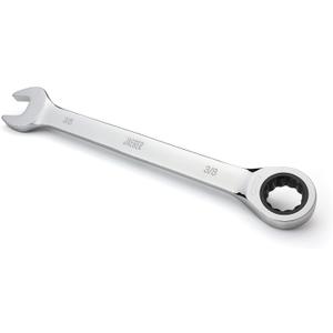 Jaeger 3/8 Inch Ratchet Wrench with 90-Tooth Ratcheting Precision and Hardened, Polished Steel for Projects with Tight Spaces