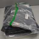 Abdtech Inflatable Toddler Airplane Bed: Safe & Soft - Portable Kids Travel Bed with Airplane Seat Extender for Kids - Blow up Mattress with Manual Pump,Seat Belt and Travel Bag (37Inch, Grey) (Large)