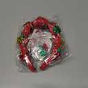 Brimekichio Christmas Headbands Earrings Bracelets for Women Christmas Accessories for Women Cute Xmas Holiday Outfits Party Gifts Red