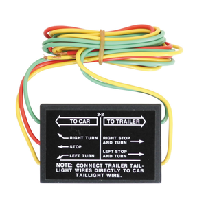 Buyers Products 5423203 6 Amp 3-2 Solid State Heavy-Duty Tail Light Converter, Easy Installation, Convert 3 Wire Tail Lights To 2 Wire Trailer System