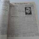 The New York Times Page One: One Hundred Years of Headlines As Presented in the New York Times