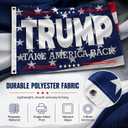 3x5 Ft 2024 Polyester Flag Take America Back - Large American President Republican Single Sided Banner with 2 Grommets - Biden Room flags for Republicans - Political Home Banner - Keep America Great