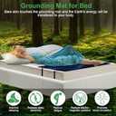 Grounding Mat for Bed, Grounding Pad for Sleep, Grounding Mattress Pad with Cord(King, 76"x27")