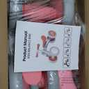 WETIFY Colorful Lighting Baby Balance Bike Toys for 1 Year Old Girl Gifts, 10-36 Month Toddler Balance Bike, No Pedal 4 Silence Wheels & Soft Seat First Bike, One Year Old Girl Birthday Gifts (Pink)