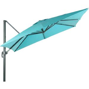 BPS 10'x10' Cantilever Umbrella Replacement Canopy for 8 Ribs Square Offset Umbrella, Outdoor Canopy Replacement for Patio Parasol, Canopy Only