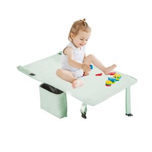 Toddler Airplane Bed, Airplane Seat Extender for Kids, Baby Travel Essentials, Green